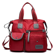 Load image into Gallery viewer, Fashion Waterproof Women Nylon Oxford Handbag Shoulder Bag Large Capacity Style Crossbody Casual Messenger Bag Mummy Bag