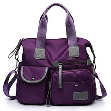 Load image into Gallery viewer, Fashion Waterproof Women Nylon Oxford Handbag Shoulder Bag Large Capacity Style Crossbody Casual Messenger Bag Mummy Bag