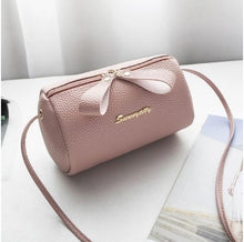 Load image into Gallery viewer, New Fashion Women Bag Mini Round Handbag PU Leather Ladies Crossbody Bag Simple Circular Messenger Bag Bolsas Feminina