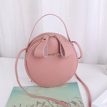Load image into Gallery viewer, New Fashion Women Bag Mini Round Handbag PU Leather Ladies Crossbody Bag Simple Circular Messenger Bag Bolsas Feminina
