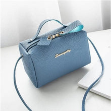 Load image into Gallery viewer, New Fashion Women Bag Mini Round Handbag PU Leather Ladies Crossbody Bag Simple Circular Messenger Bag Bolsas Feminina

