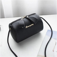 Load image into Gallery viewer, New Fashion Women Bag Mini Round Handbag PU Leather Ladies Crossbody Bag Simple Circular Messenger Bag Bolsas Feminina
