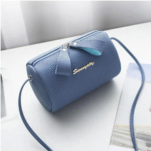 Load image into Gallery viewer, New Fashion Women Bag Mini Round Handbag PU Leather Ladies Crossbody Bag Simple Circular Messenger Bag Bolsas Feminina
